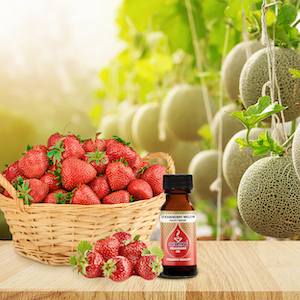 Aceite aromático de fragancia fresa melón de 15 ml
