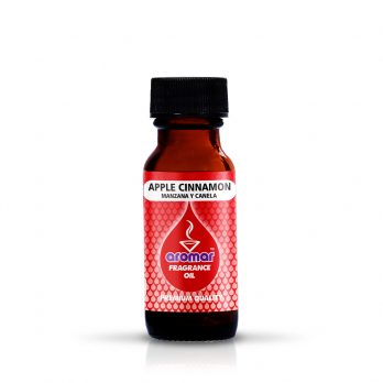 Aceite aromático de fragancia manzana canela de 15ml