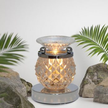 Lámpara quemador de aceites touch diseño glass geo